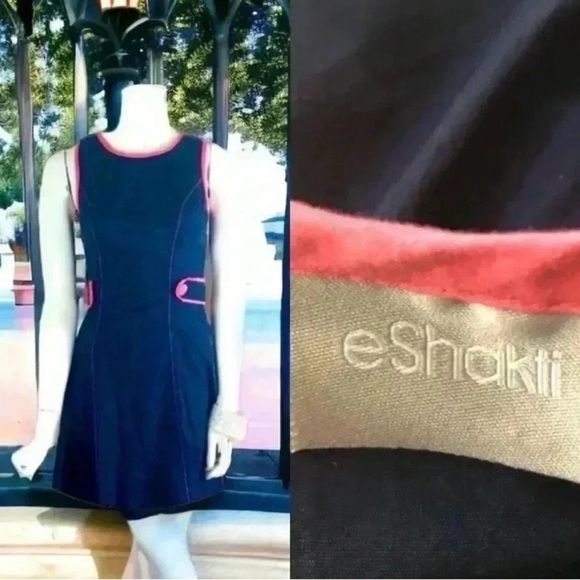 Box of Women's Clothing items Size S Jeans Gingham Top eShakti Dress - Picture 4 of 4